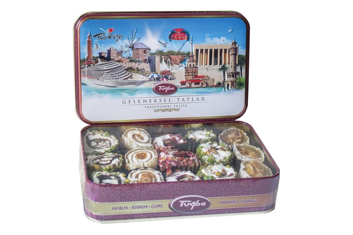 علبة حلقوم تركي Tuğba Kuruyemiş 290g