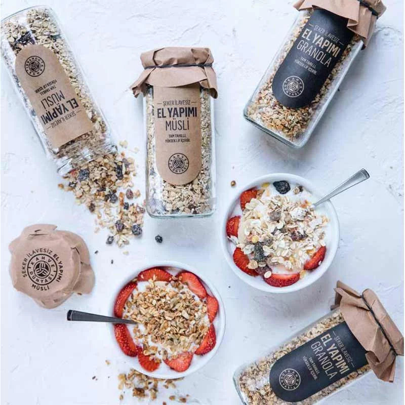 Kahve Dunyasi Handmade Sugar Free Granola 250 gr.