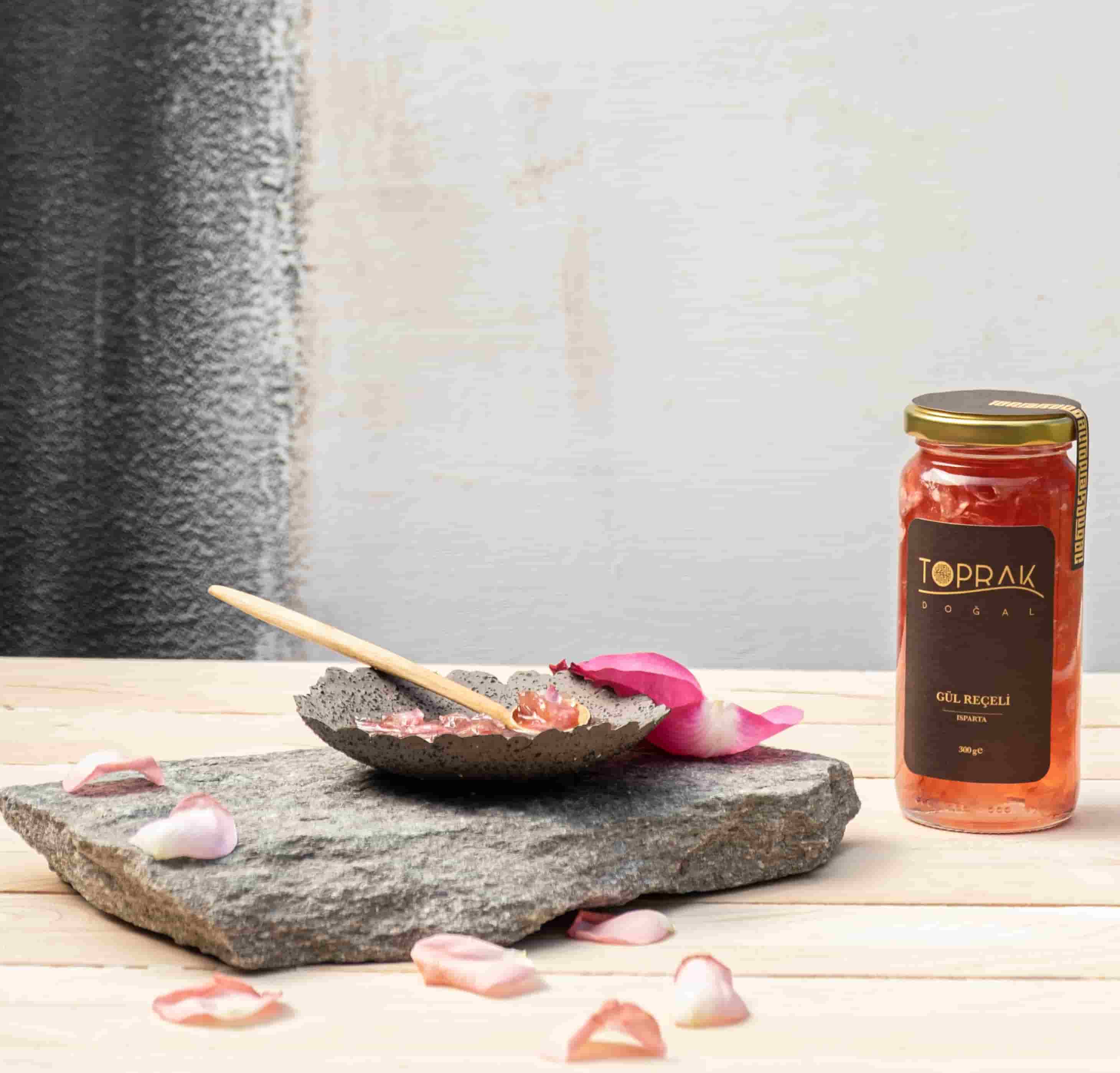 Toprak Dogal Isparta Rose Jam 300g