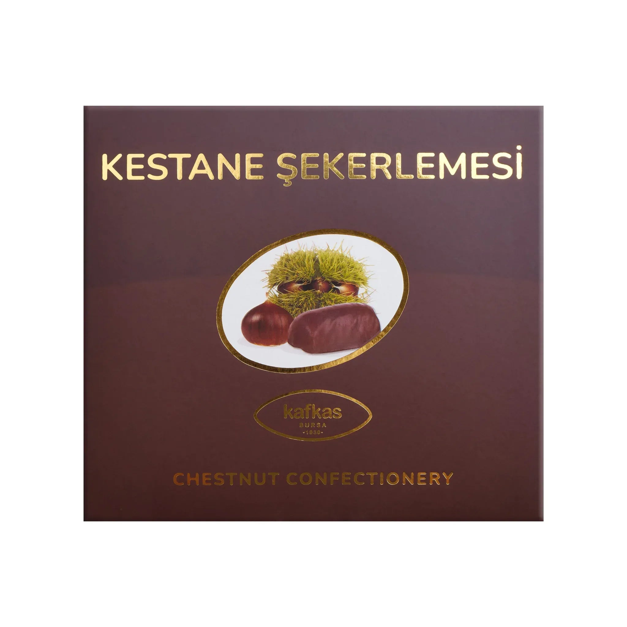Kafkas Candied Chestnut Chocolate 280 gr