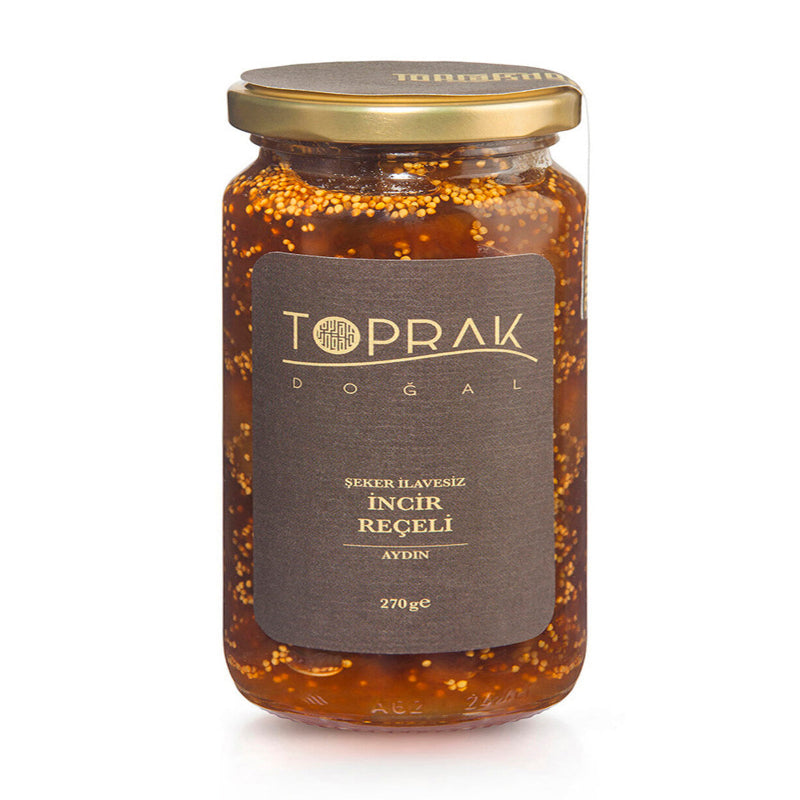Toprak Dogal Sugar-Free Fig Jam 270g