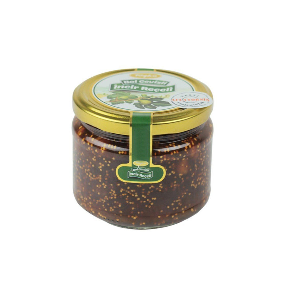 Tuğba Kuruyemiş Rich Fig Jam with Crunchy Walnuts – 370g