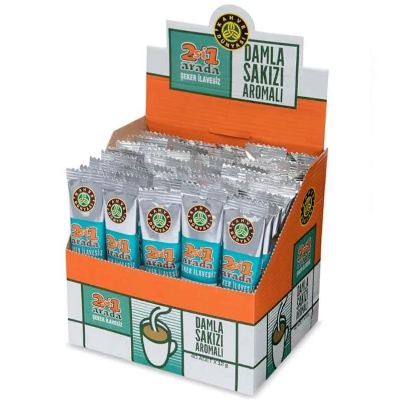 40’s 2-in-1 Mastic Gum Flavored Instant Coffee | Kahve Dunyasi