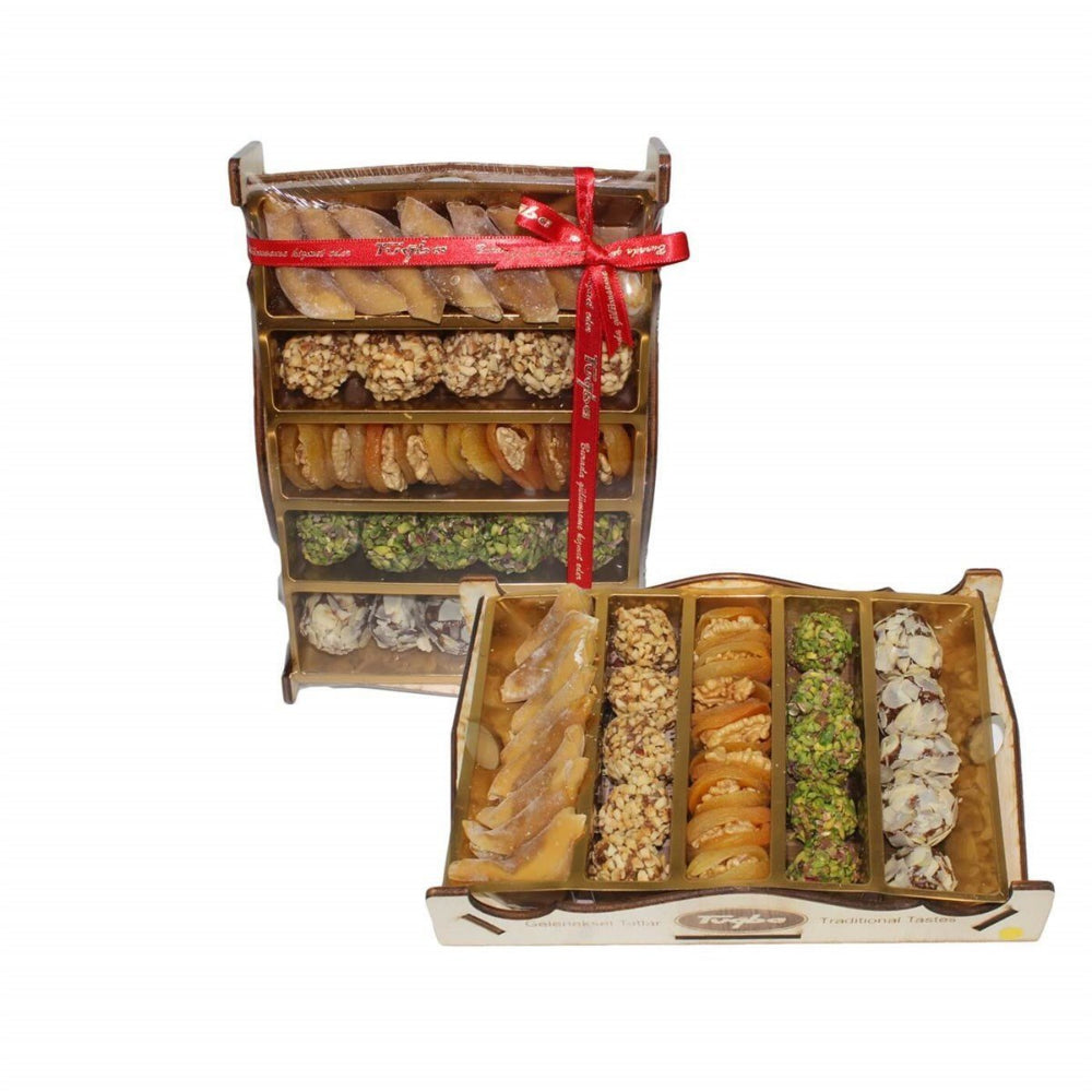 Tuğba Kuruyemiş Mixed Dried Fruits and Nuts Platter – 450g