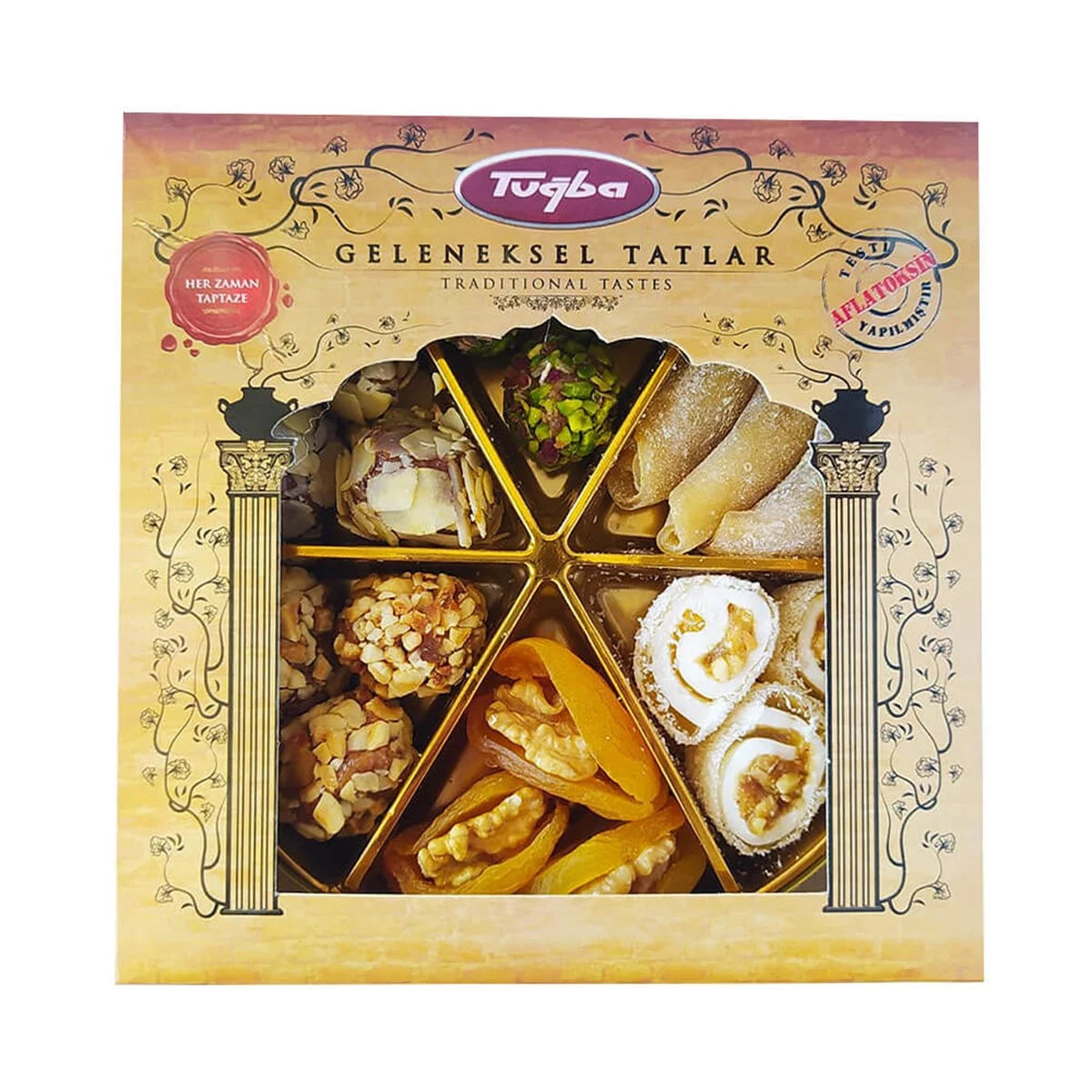 فواكه مجففة بالمكسرات 240 جرام Tuğba Kuruyemiş .