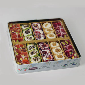 Tuğba Kuruyemiş Mixed Turkish Delight with Pistachio 500g