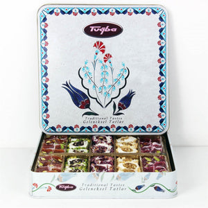 Tuğba Kuruyemiş Mixed Turkish Delight with Pistachio 500g