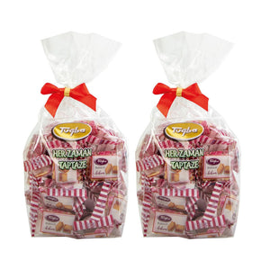 Tuğba Kuruyemiş Mini Biscuit Turkish Delight – 50 Pieces