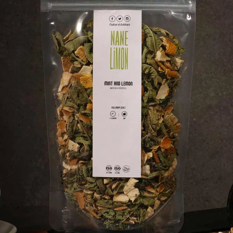 شاي النعناع والليمون