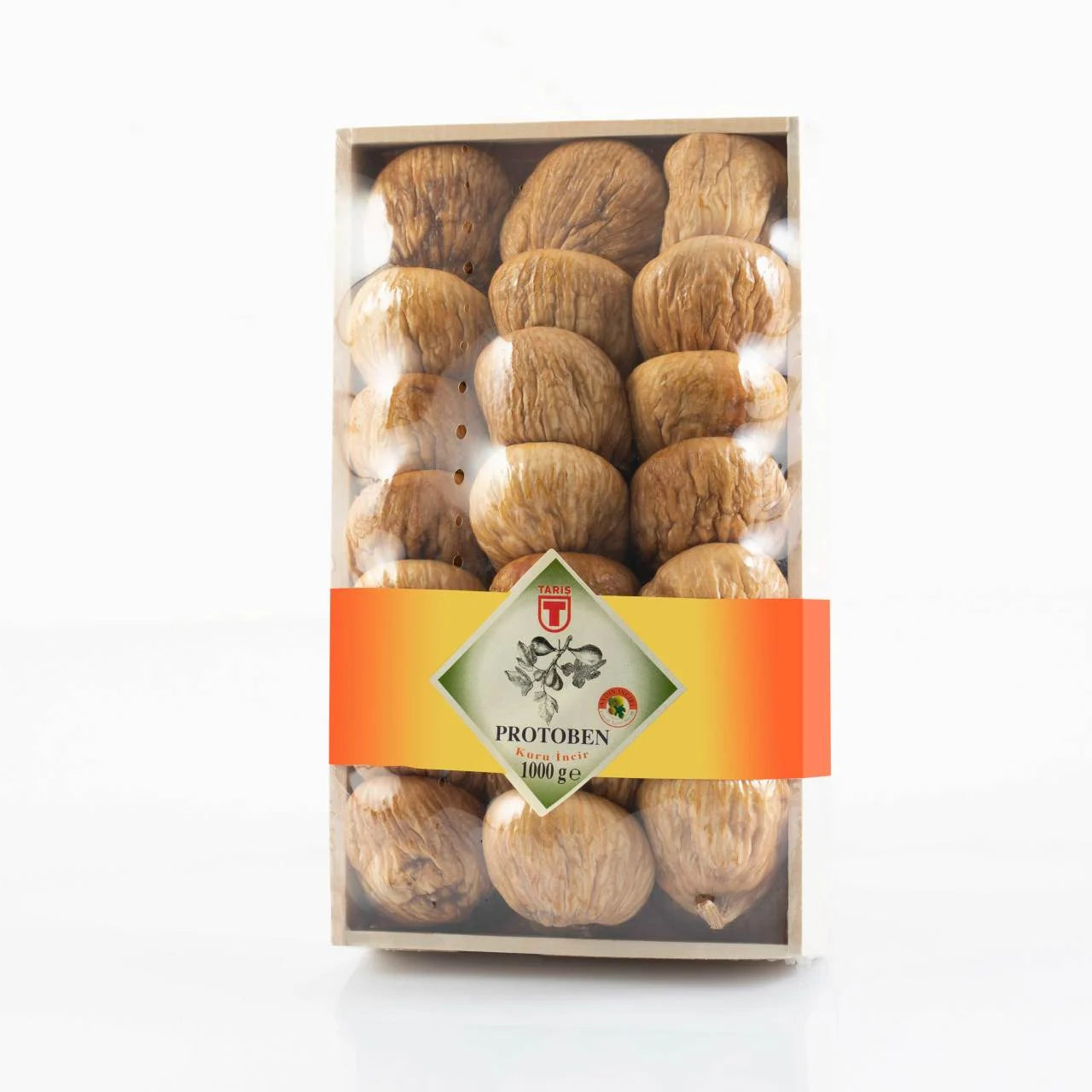 Tariş Protoben Dried Figs – 1kg Wooden Box