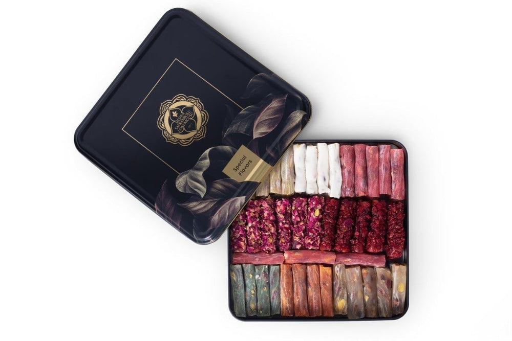 Safran Lokum Rolled Turkish Delight Box 700g