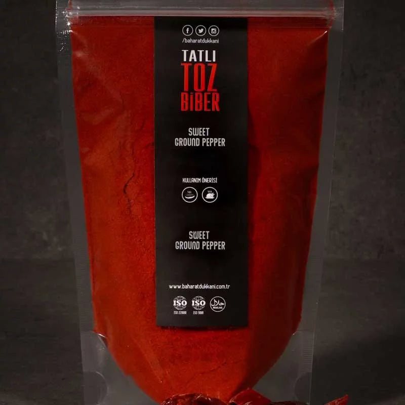 Zencefil Organik Sweet Red Pepper Paprika Powder