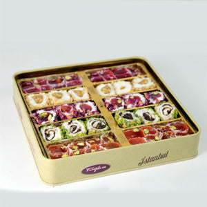 Tuğba Kuruyemiş Mixed Turkish Delight with Pistachio 500g