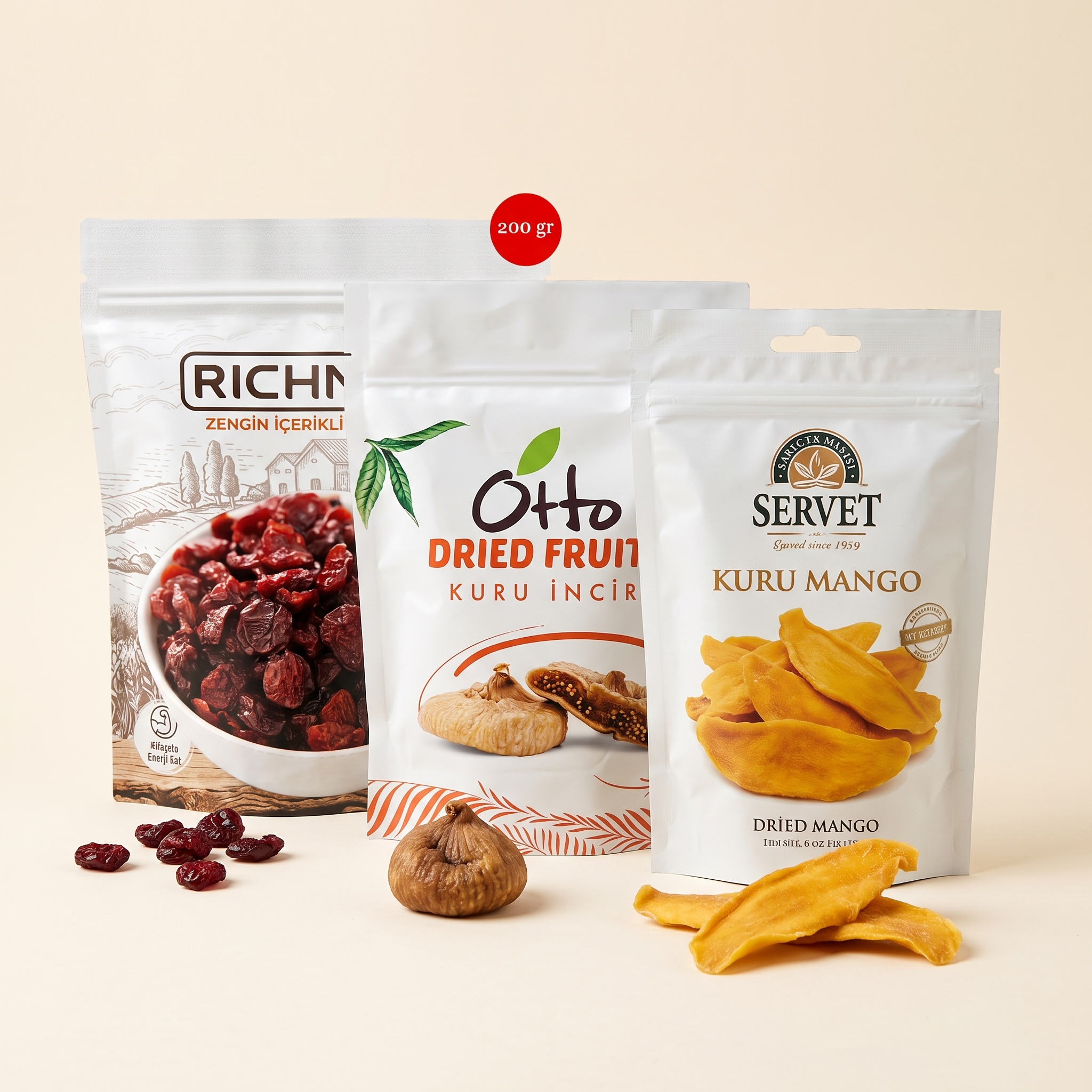 Sugar Free Dried Fruits