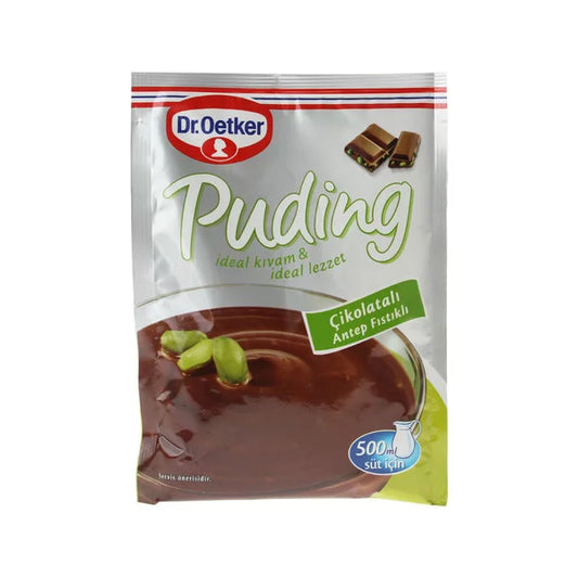 Dr. Oetker Chocolate with Pistachio Pudding 100 gr.