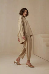 comfort and modern chic Polyviscose fabric Set