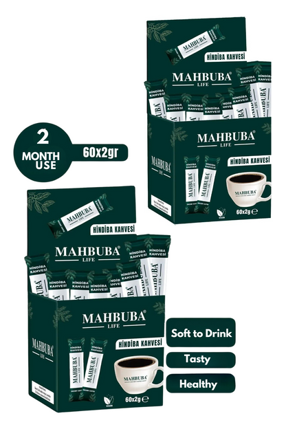 MAHBUBA قهوة الهندباء، مساعد في الحمية التخلص من السموم لفقدان الوزن والتخلص من السموم وحرق الدهون 