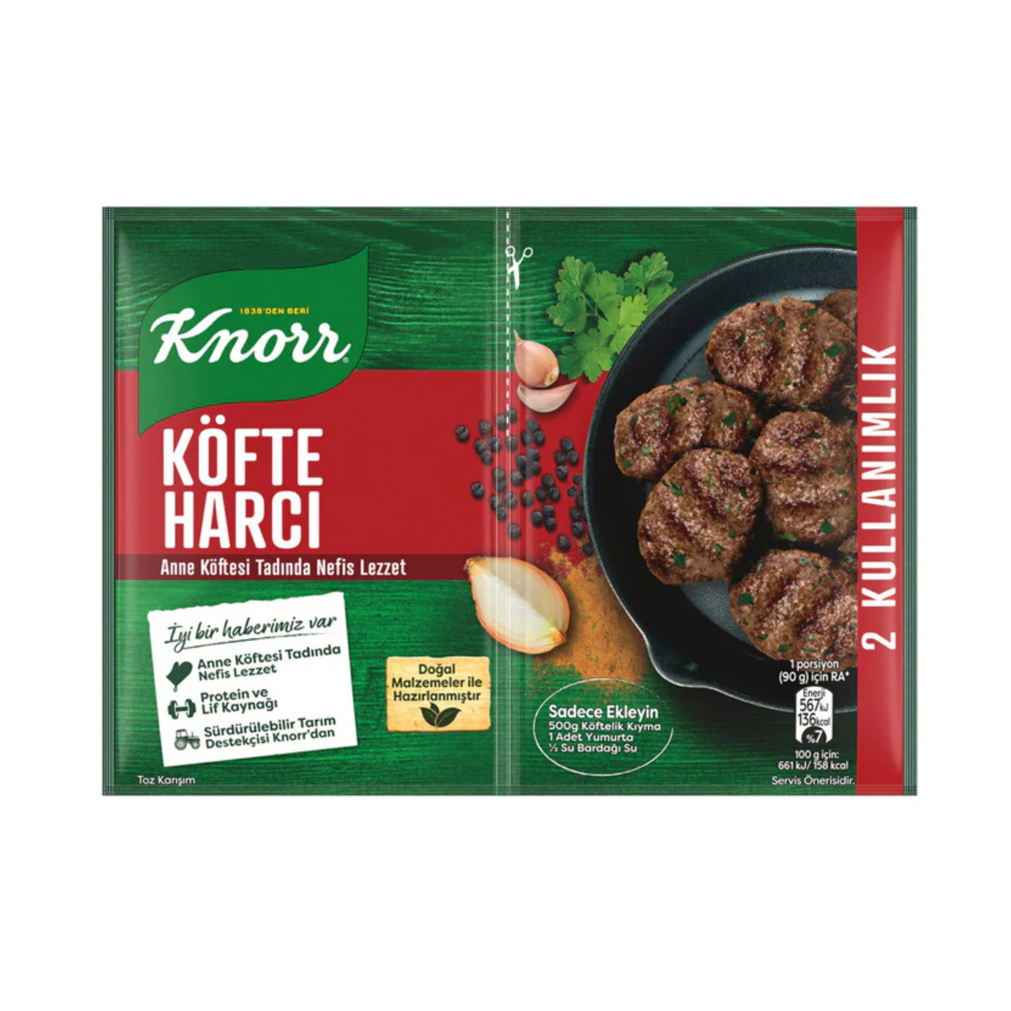 Knorr Authentic Köfte Harcı 82g