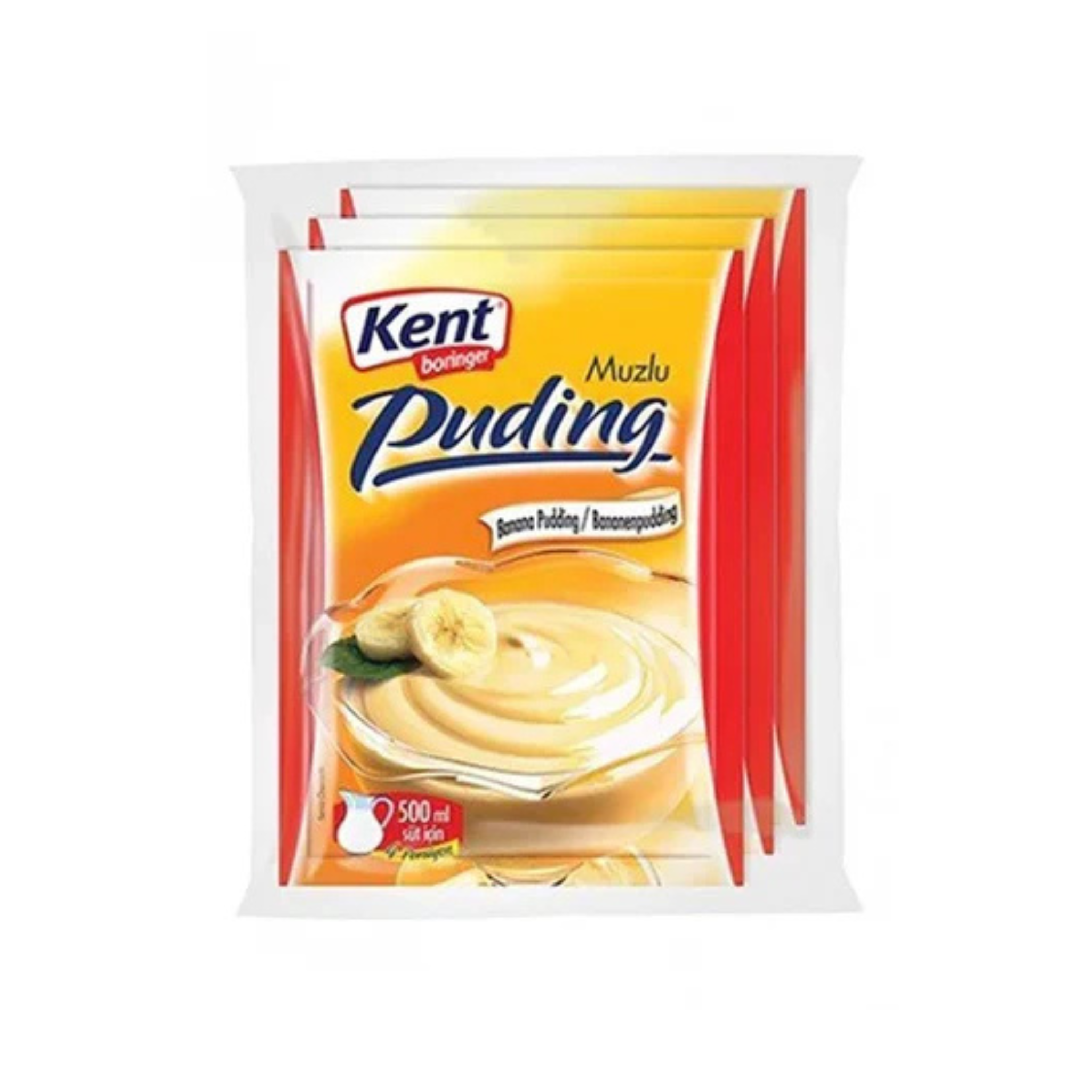 Kent Boringer Banana Pudding Mix 125g x 3 Packs