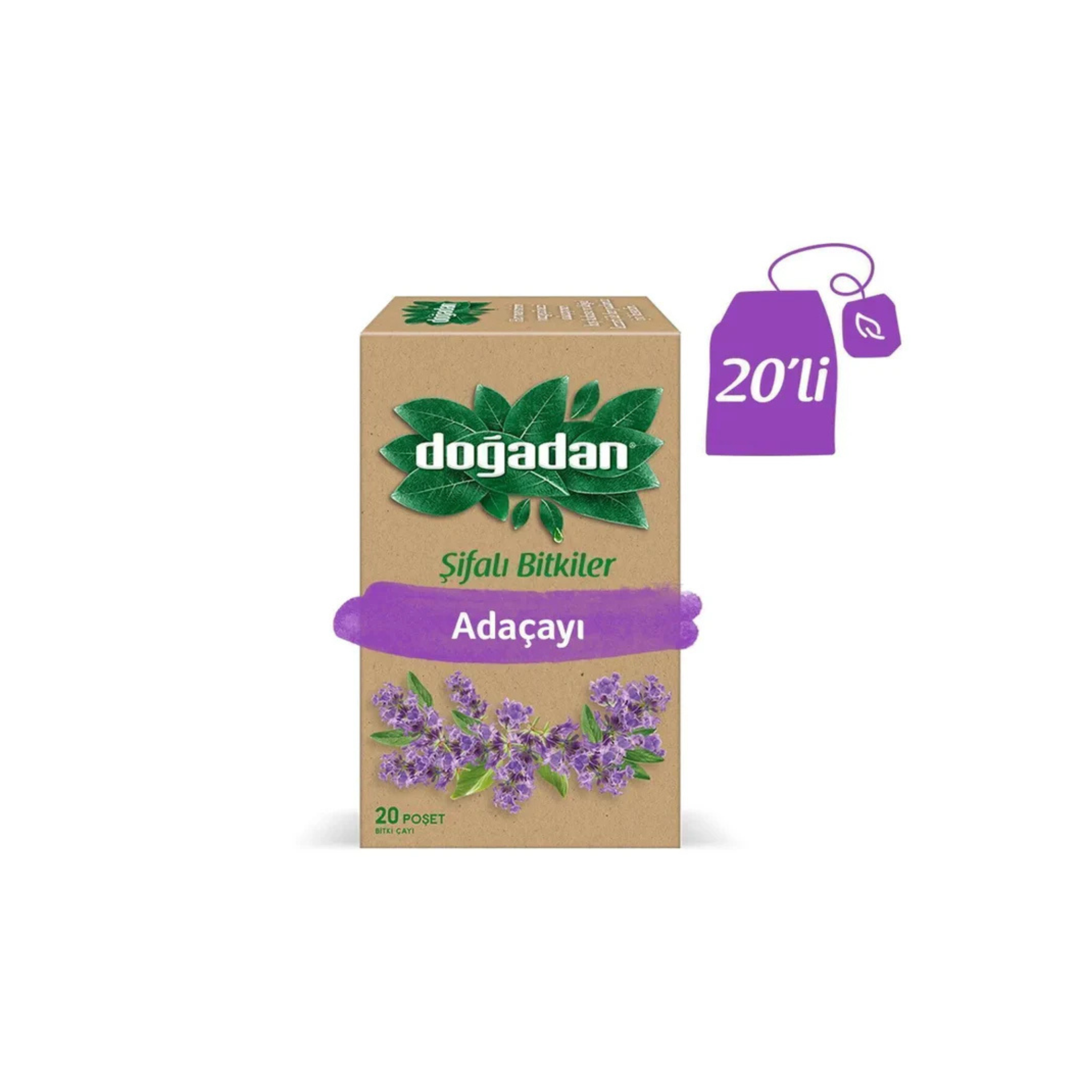 Doğadan Sage Herbal Tea 20 Tea Bags