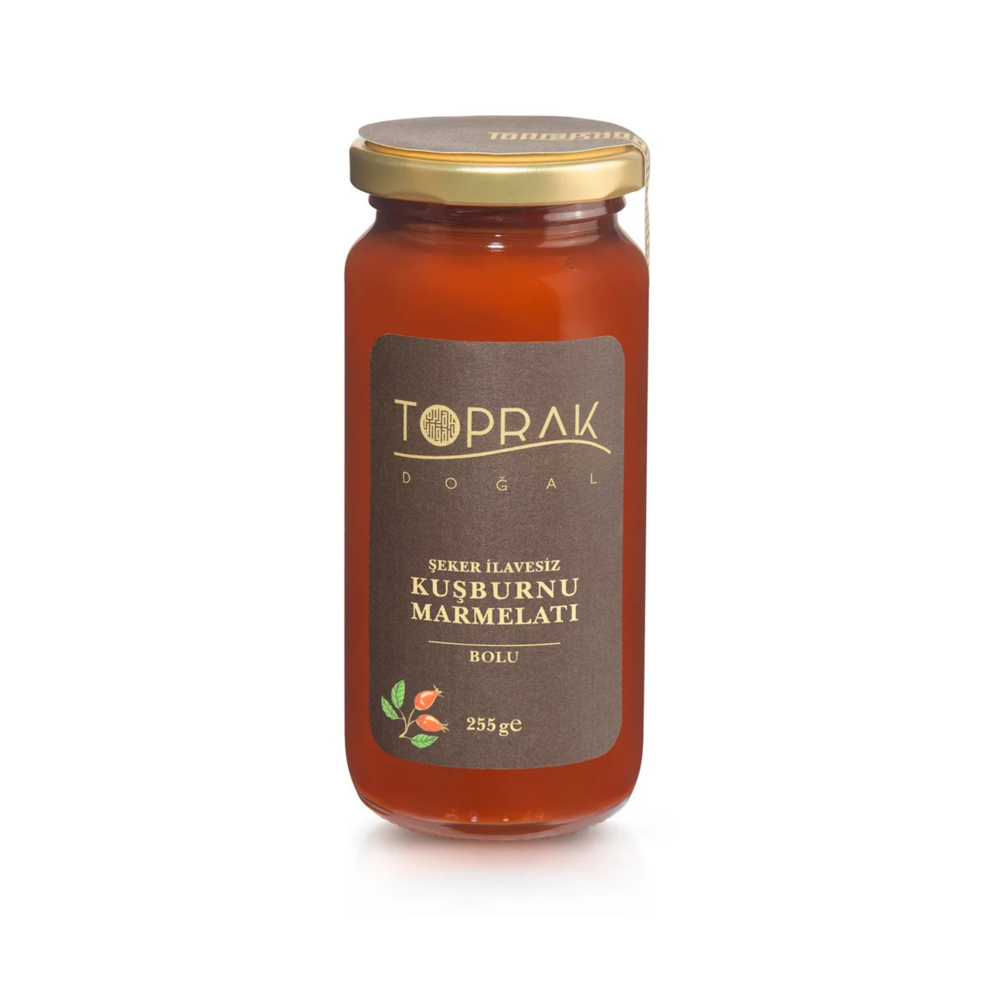 Toprak Dogal Sugar-Free Rosehip Marmalade 255g