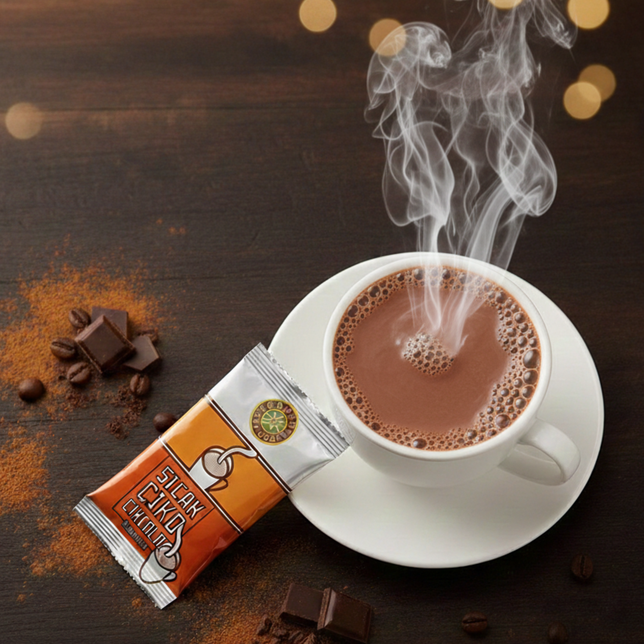 Classic Turkish Hot Chocolate Mix – 24 Sachets