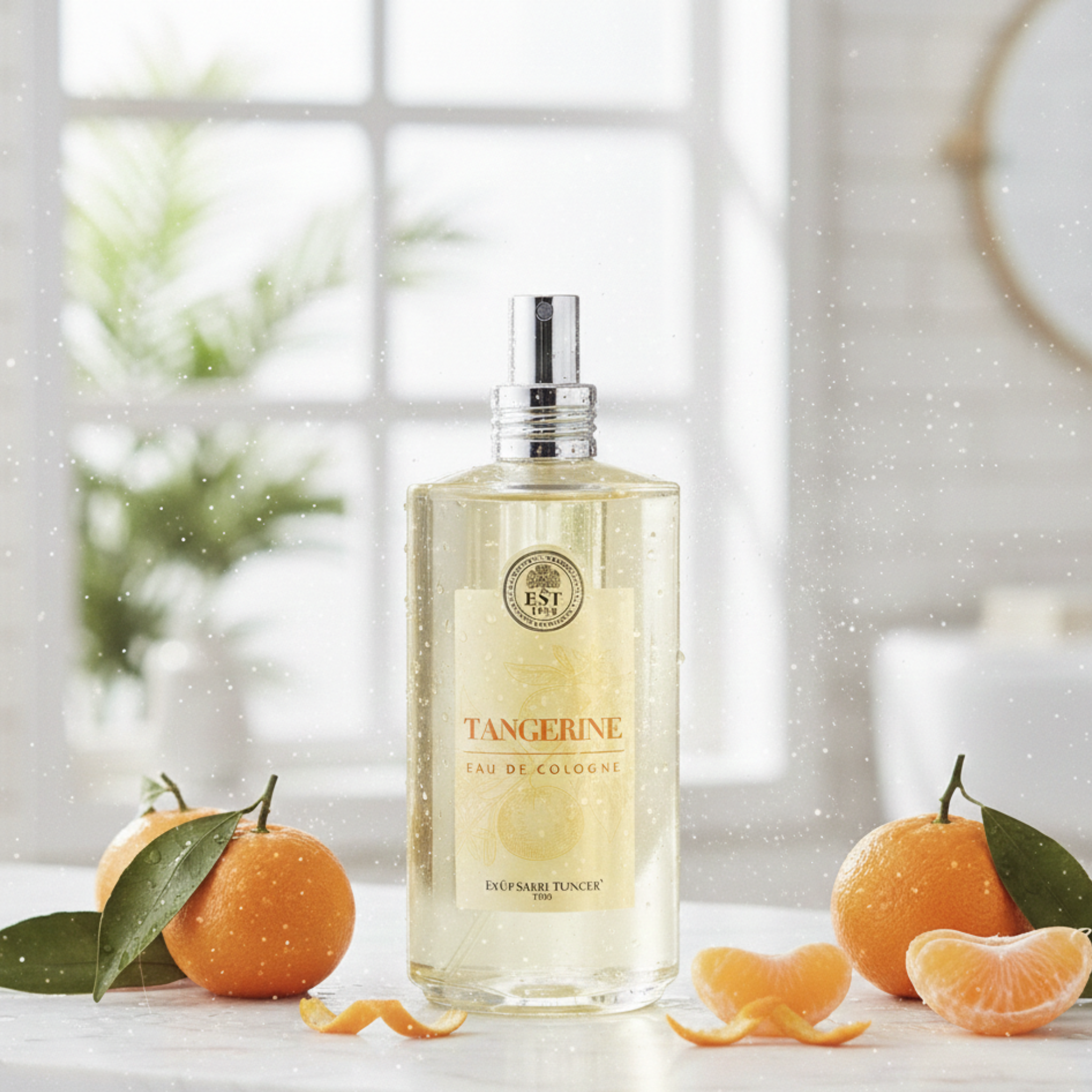 Eyüp Sabri Tuncer Tangerine Eau de Cologne 300ml | Refreshing Citrus Cologne Spray