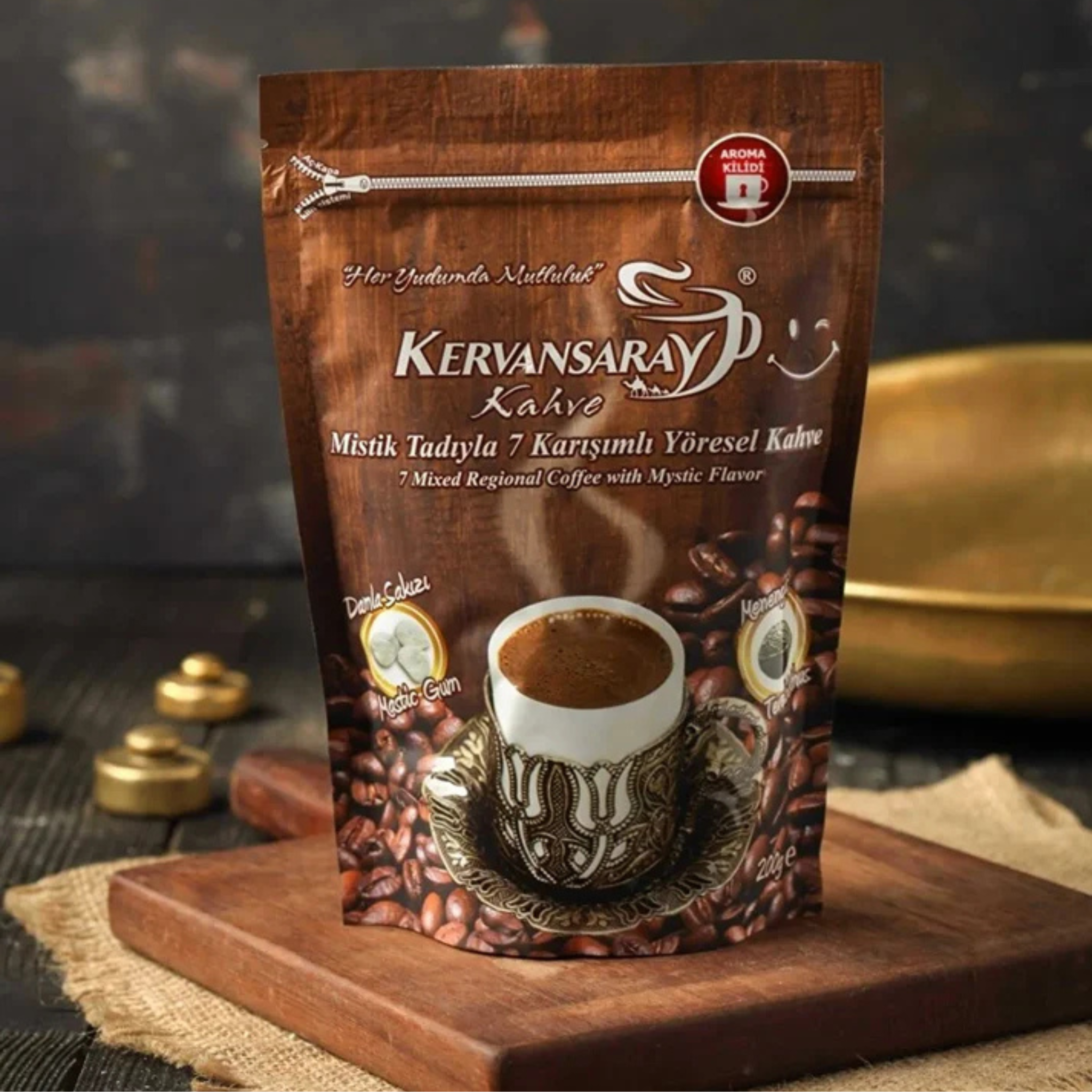 Kervansaray 7 Mix Coffee (With Mastic) 200 gr
