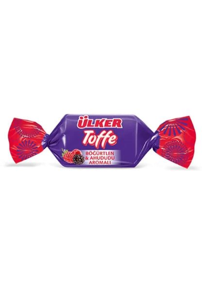 Ulker Toffe Blackberry & Raspberry Flavored Soft Candy 1Kg