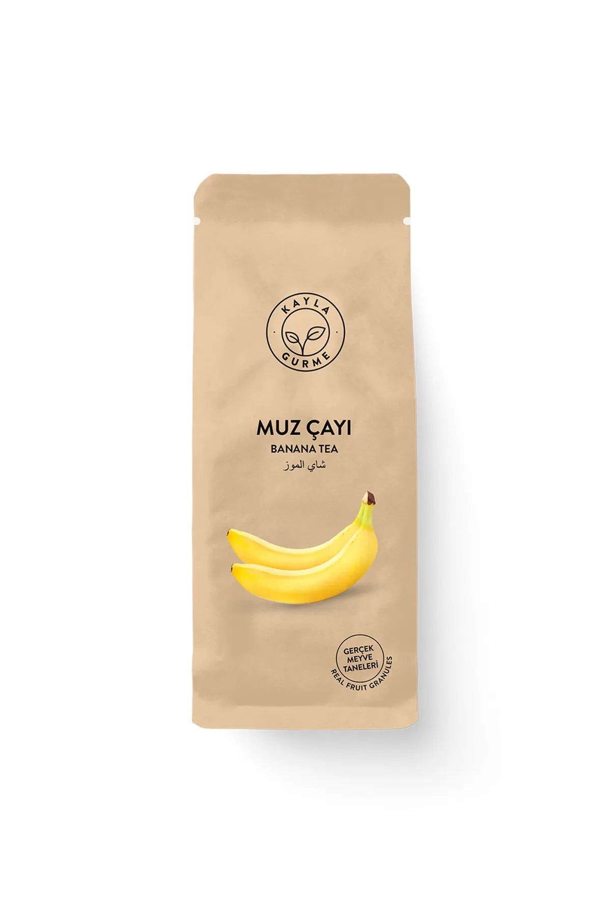 شاي الموز (مع قطع الموز) Kayla Gurme 