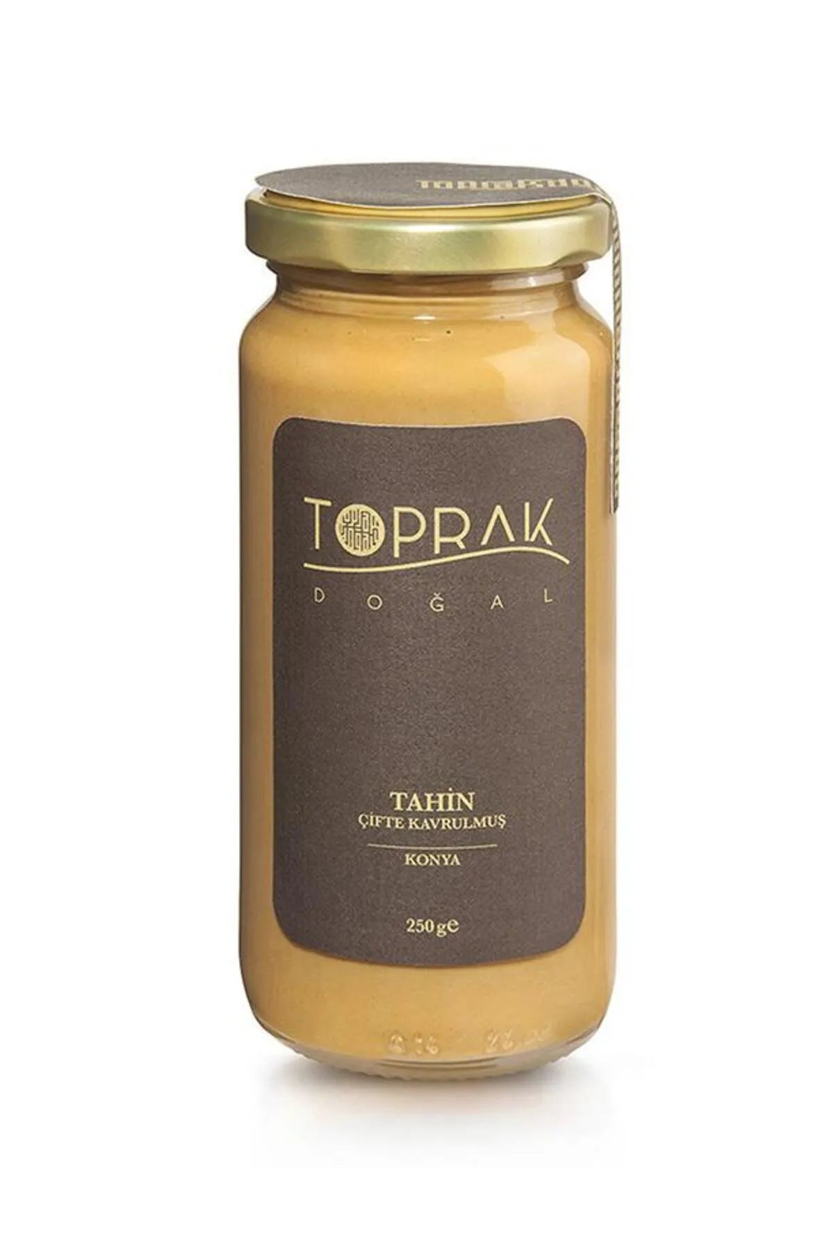 Toprak Dogal Carob Molasses 300g & Double Roasted Tahini 250g Set 