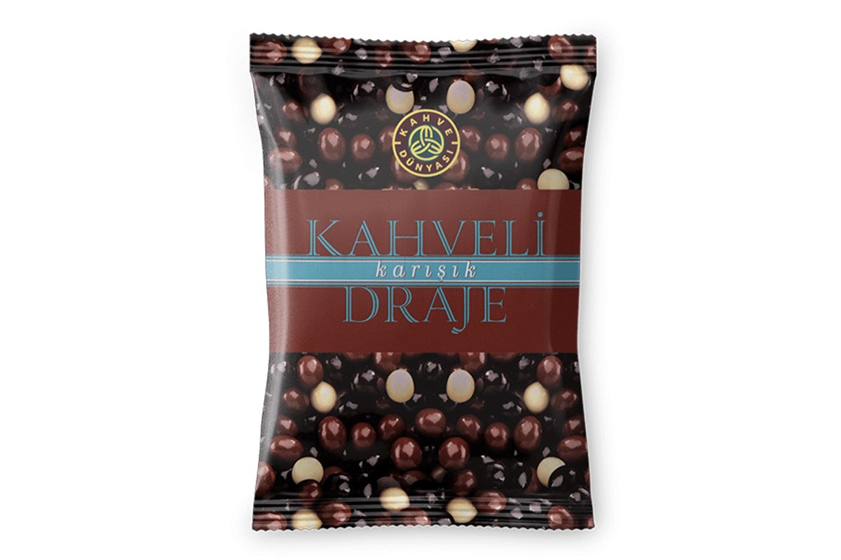 Kahve Dünyası Coffee Dragee, Milk-Bitter Chocolate 120 gr.