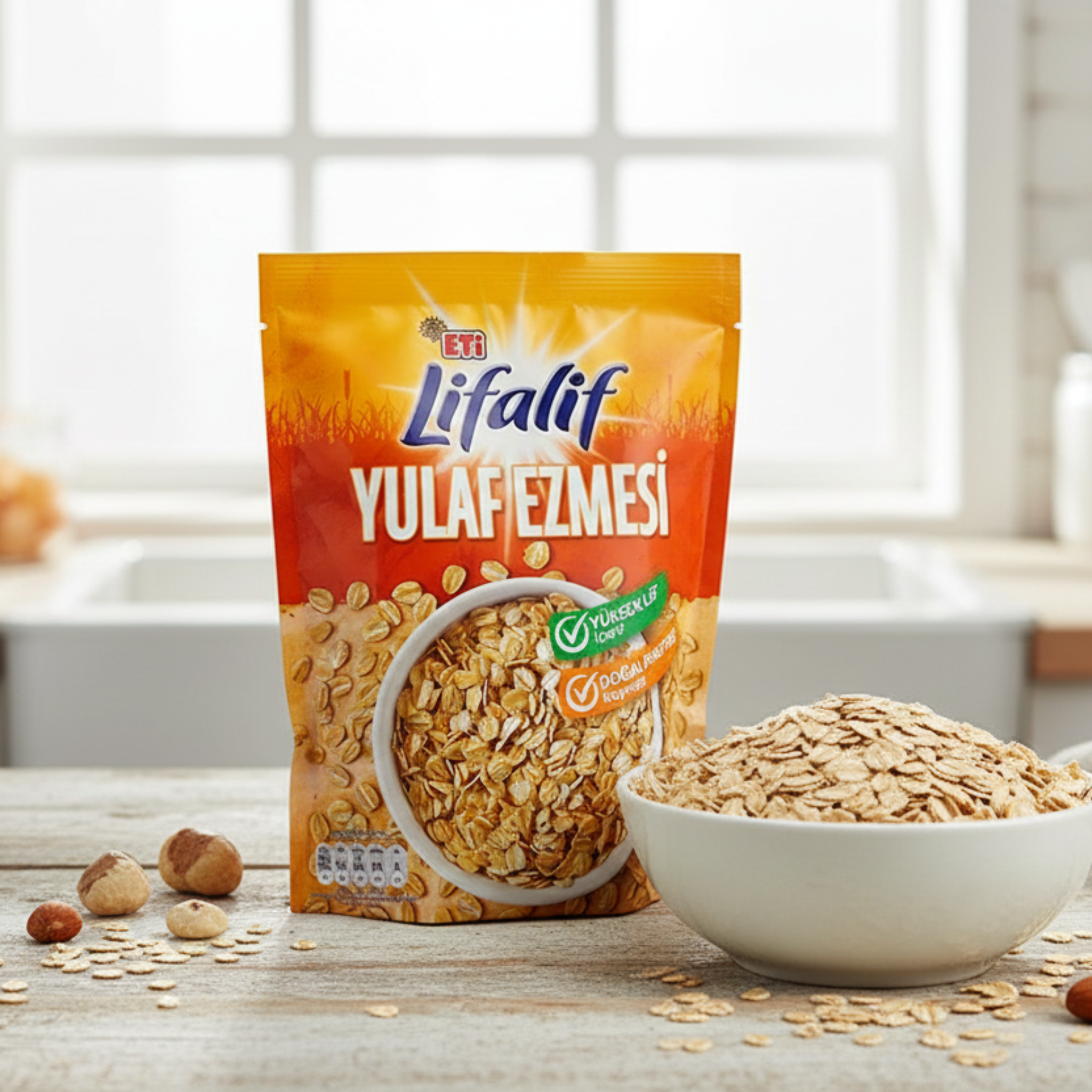 Eti Lifalif Oatmeal 500 g – High Protein Breakfast Oats