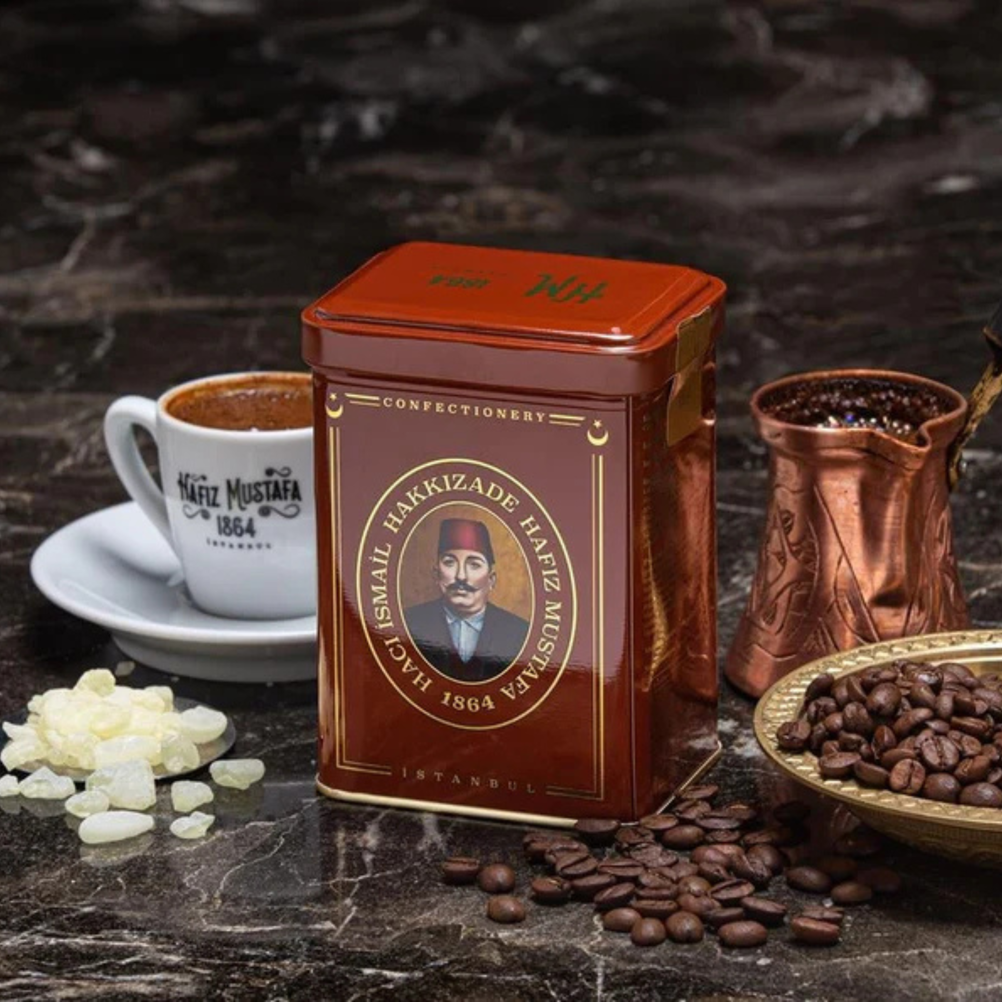 Hafiz Mustafa Turkish Coffee with Mastic 170 gr