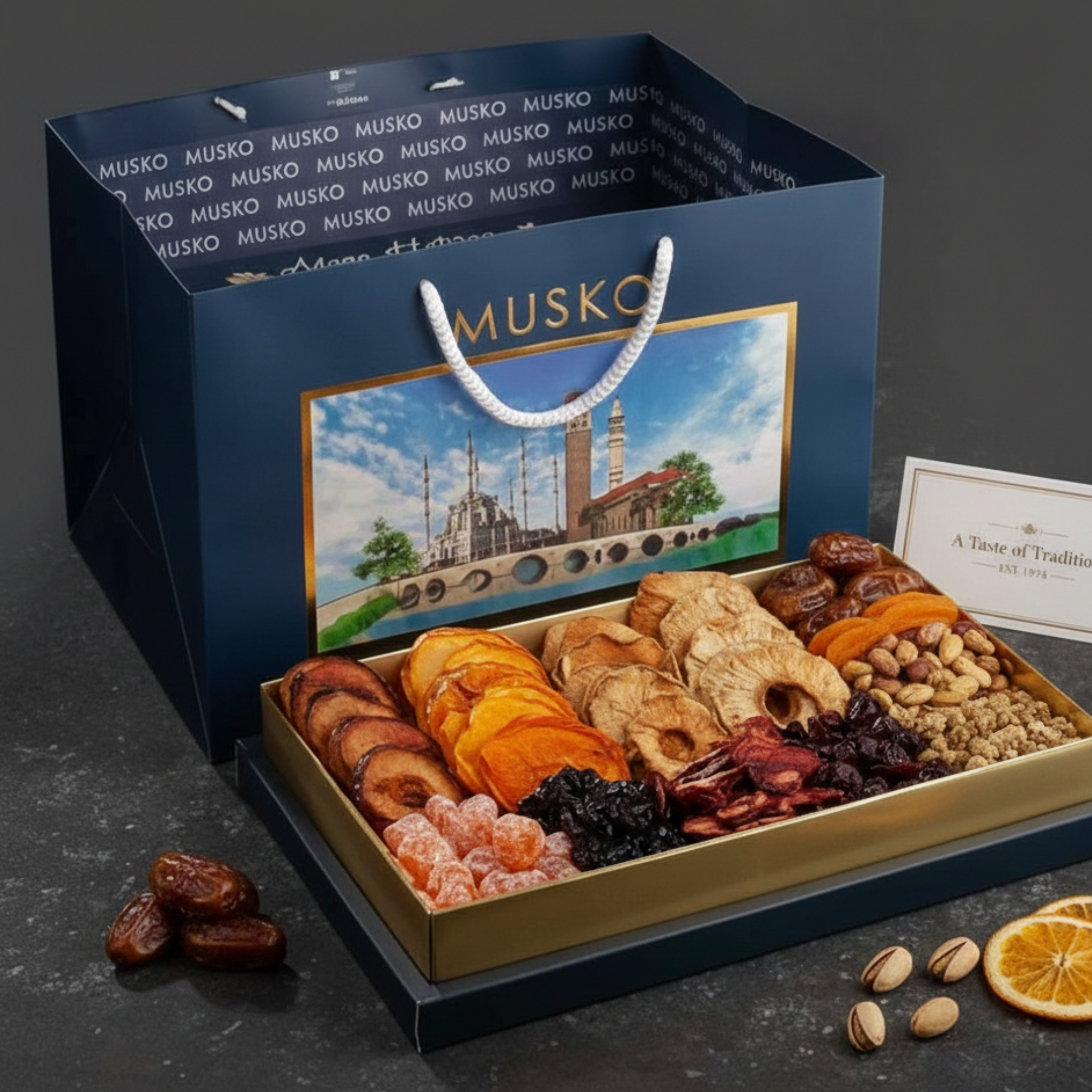 Musko Luxury Dried Fruits Gift Box