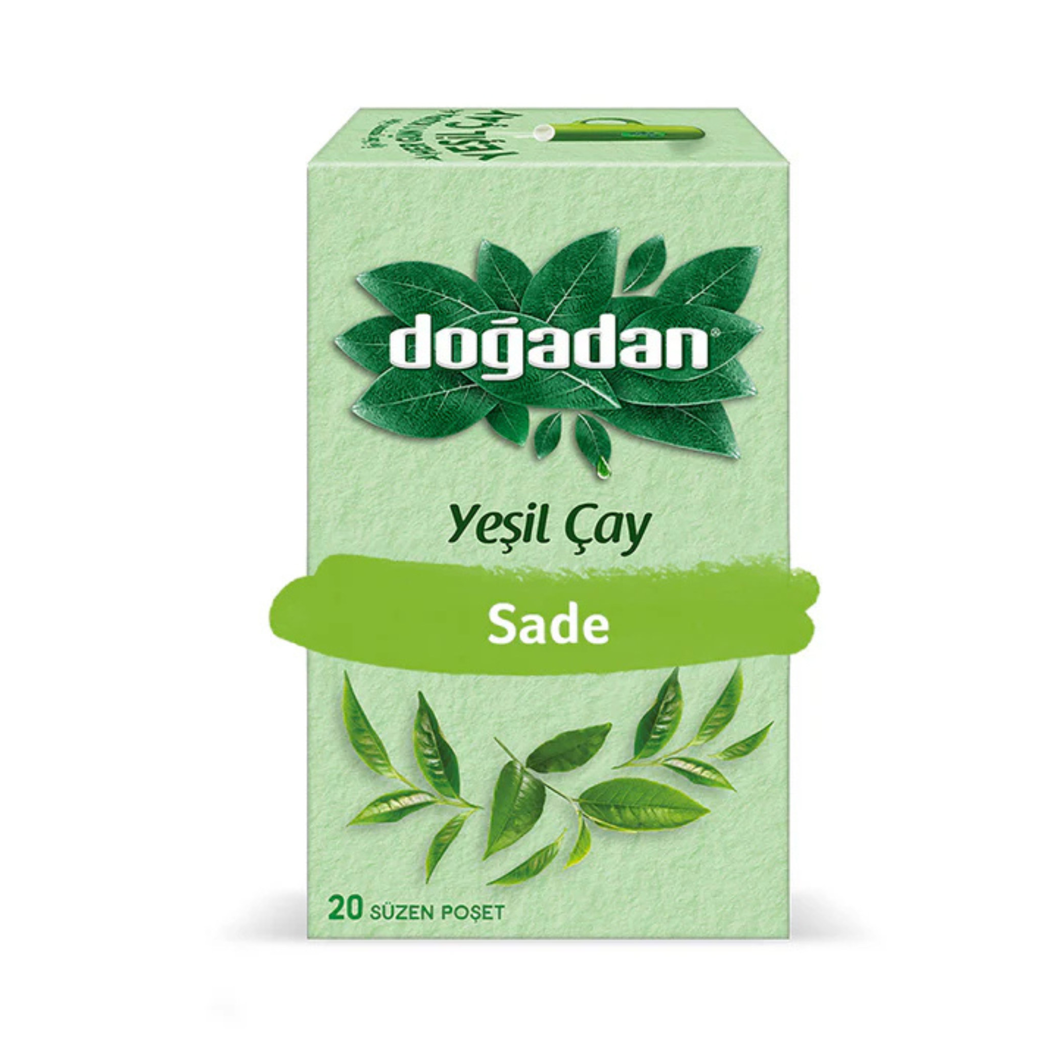 Doğadan Pure Green Tea 20 Cup Tea Bags