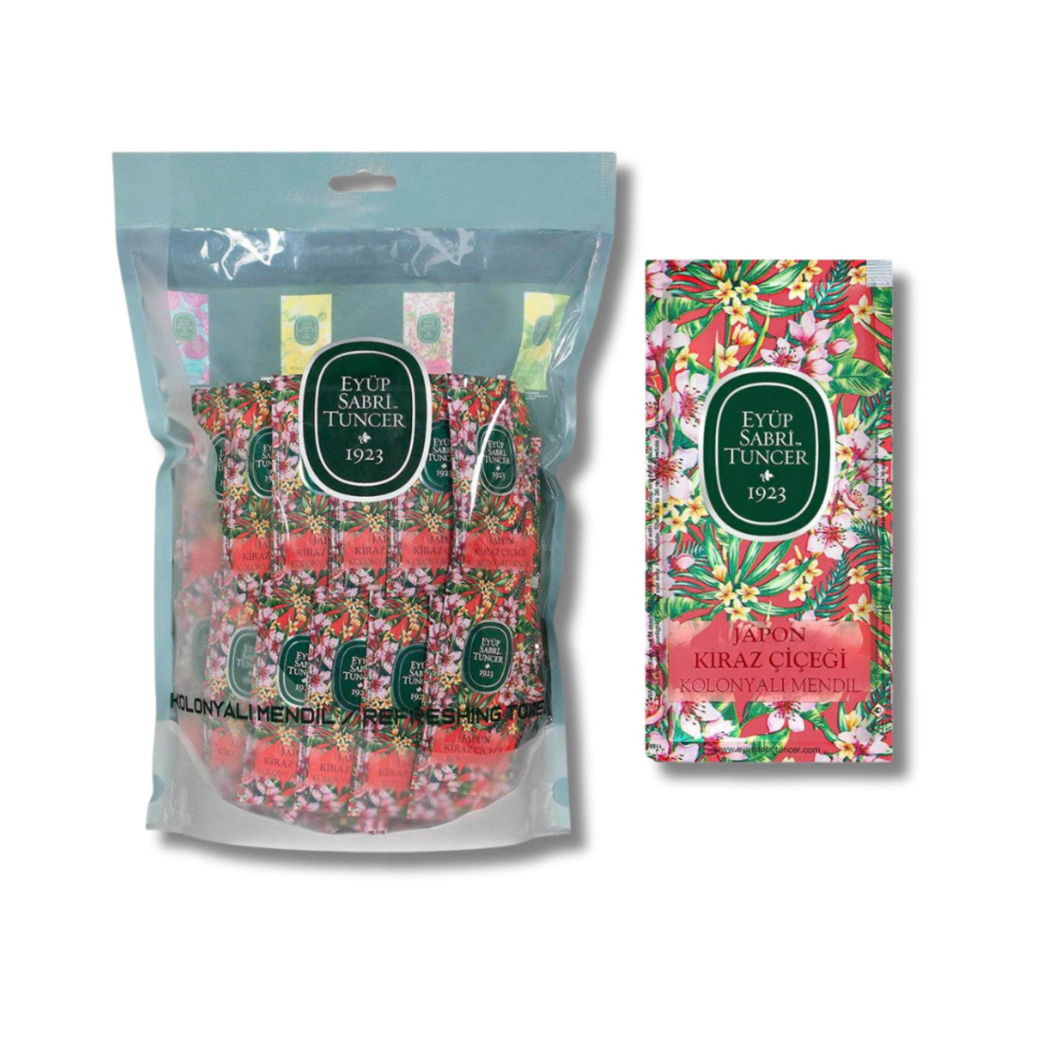 Eyüp Sabri Tuncer Cologne Wipes – Japanese Cherry Blossom – 150 pcs