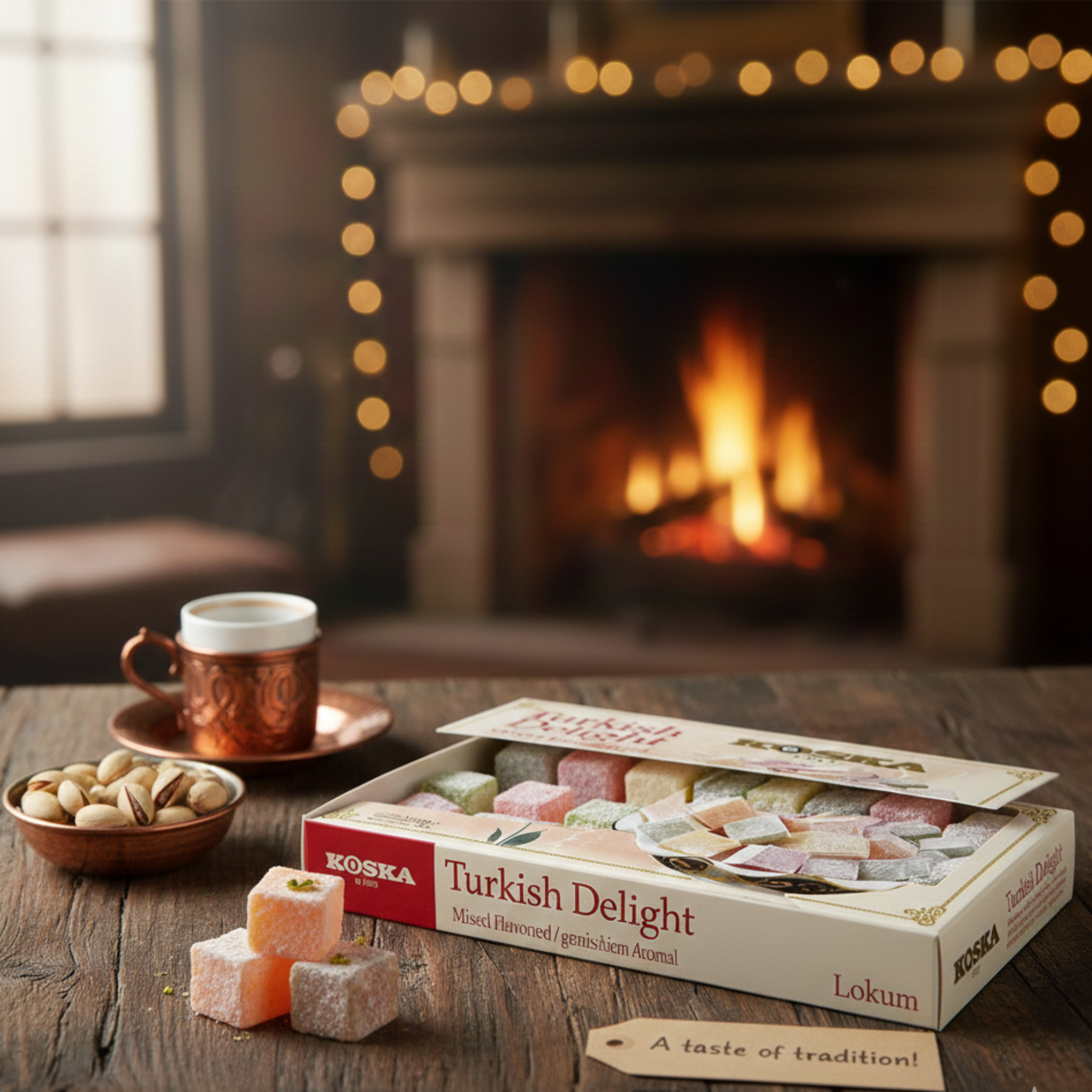 Koska Turkish Delight With Mixed Flavor 500 gr