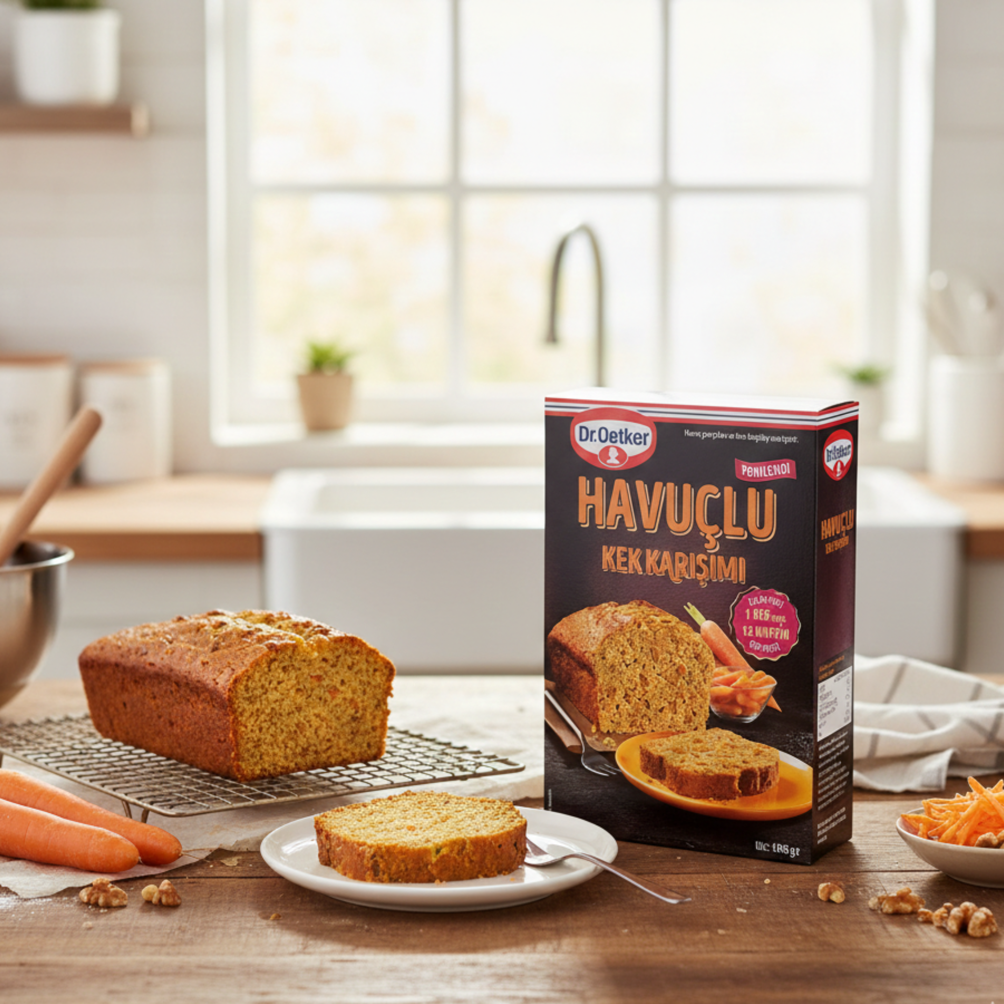 Dr. Oetker Moist Carrot Cake Mix 496 g