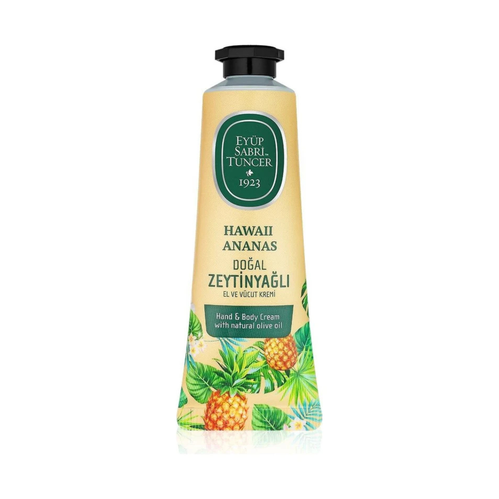Eyüp Sabri Tuncer Hawaii Pineapple Natural Olive Oil Hand & Body Cream – 50 ml
