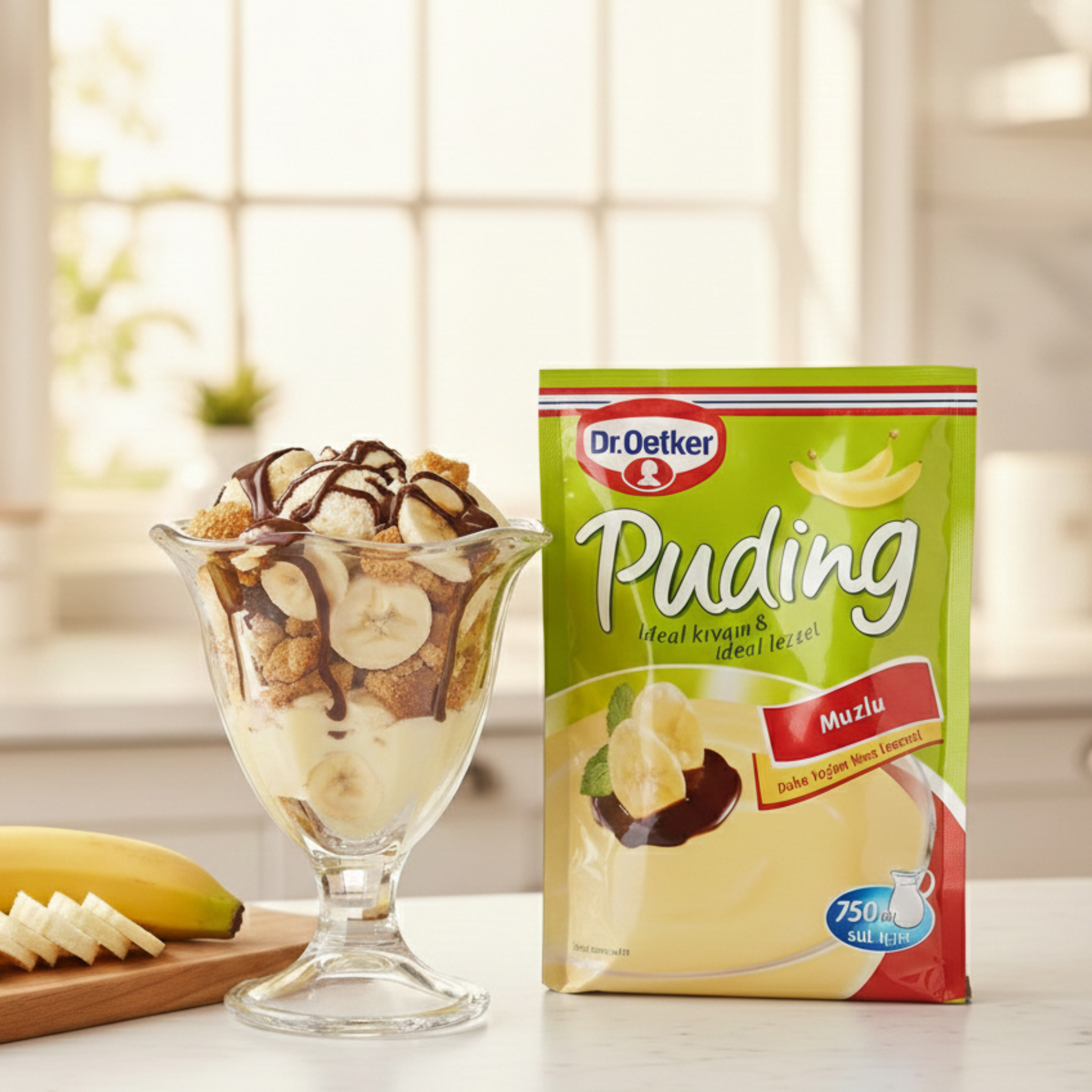 Dr. Oetker Banana Pudding Mix 125g