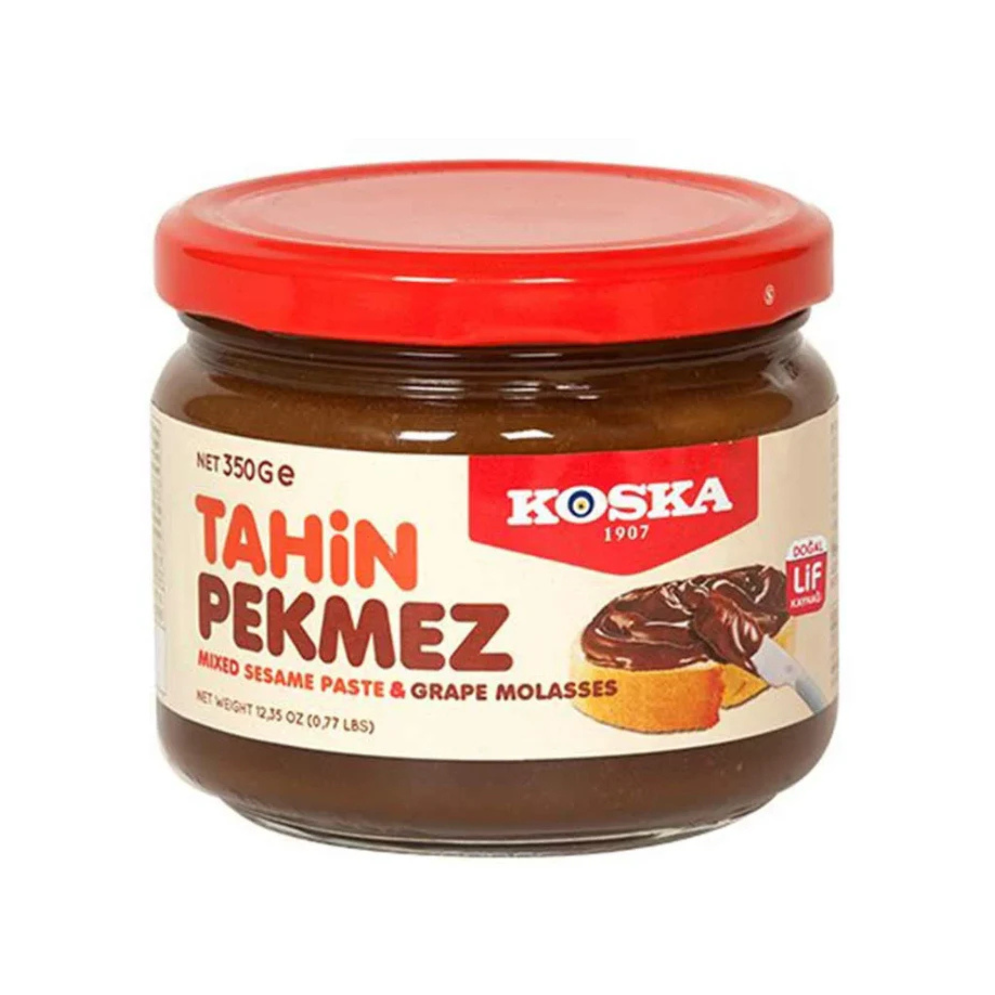 Koska Tahini & Grape Molasses Mix 350g – Traditional Turkish Tahin Pekmez Spread