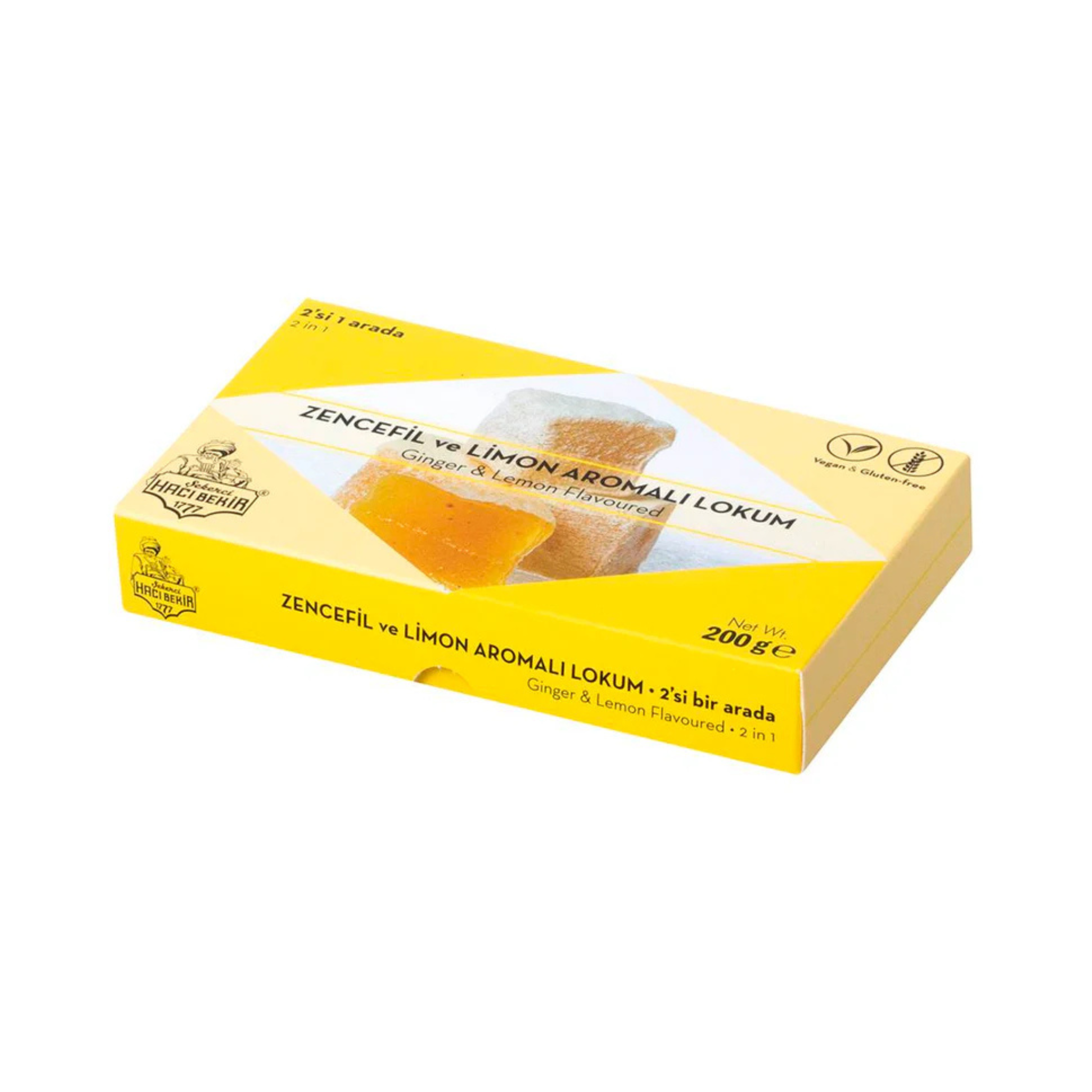 hacı bekir Ginger & Lemon Turkish Delight 200 g