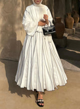 Elegant skirt Set Scuba Fabric