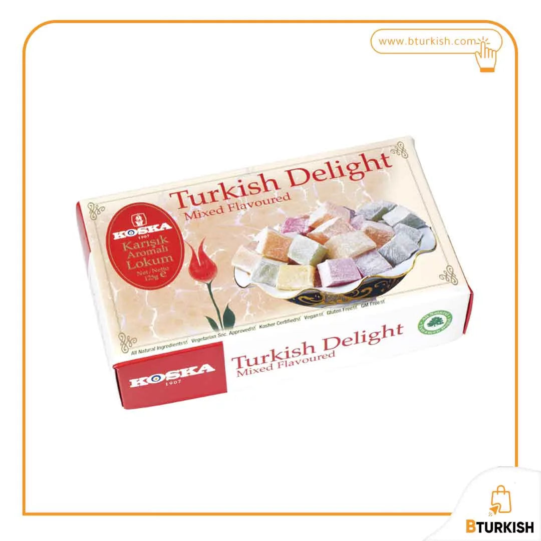 Koska Turkish Delight With Mixed Flavor 500 gr