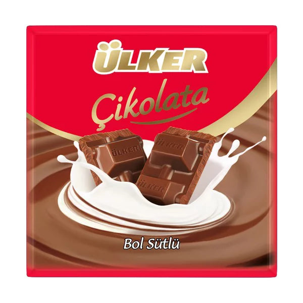 Ülker Bol Sütlü Extra-Milky Milk Chocolate Bars | 6 × 60g | Turkish Chocolate