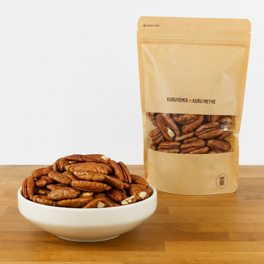 جوز البيكان المحمّص (Pikan Ceviz İçi Kavrulmuş) – طازج ومقرمش سناك صحي فاخر من تركيا