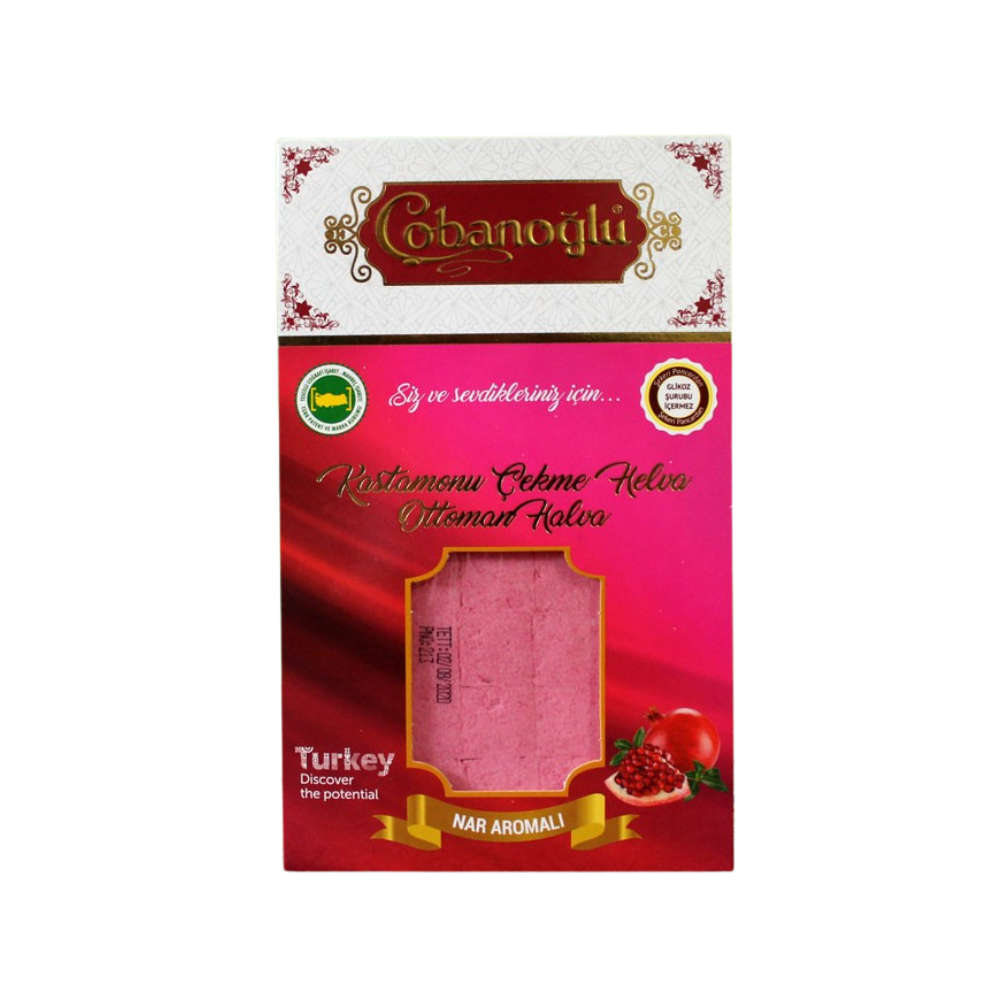 حلوى طحينية بالرمان 200 جرام Çobanoğlu 