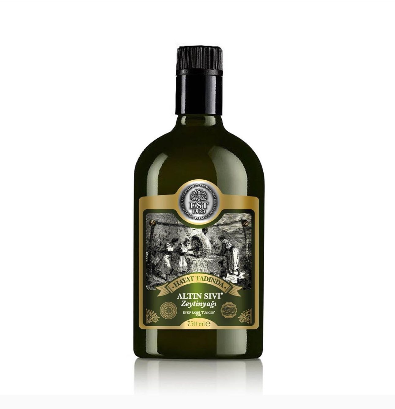 EST 1923 Altın Sıvı Turkish Olive Oil – Premium Cooking & Salad Olive Oil (750ml)