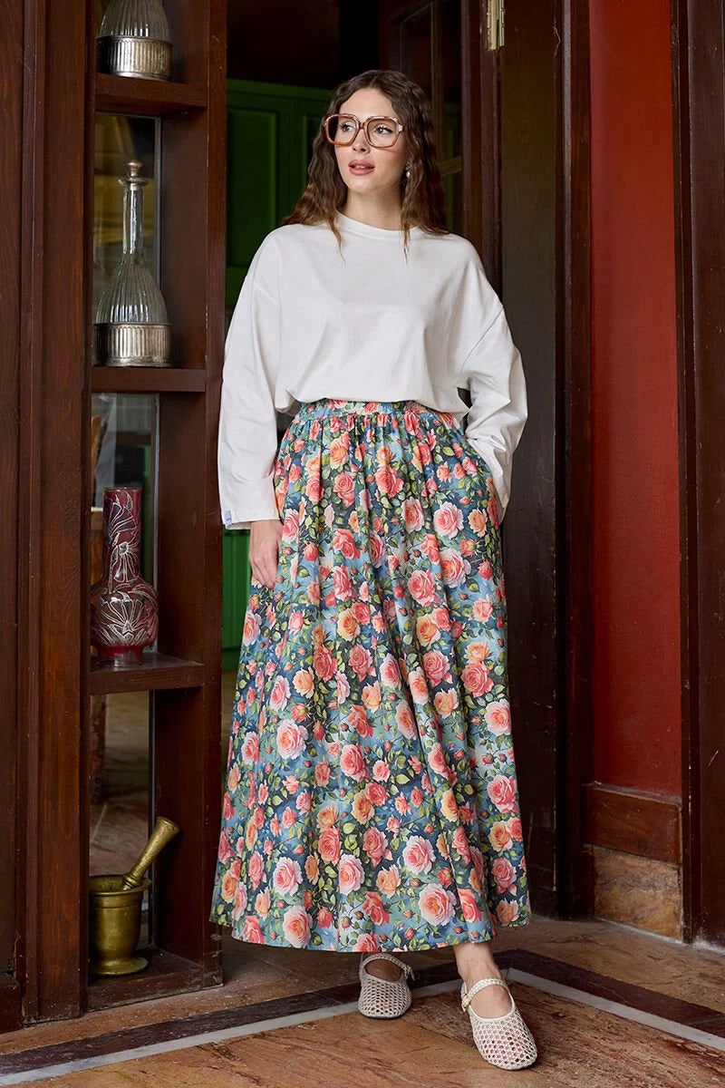 Floral Skirt